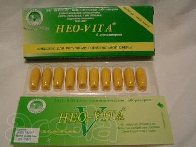 Нео-Вита свечи. НЕО - VITA