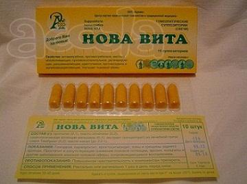 Нова Вита свечи