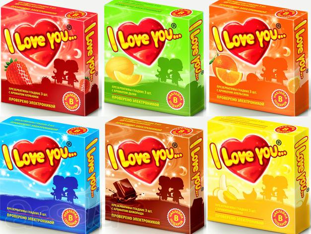 Презеративы I love You