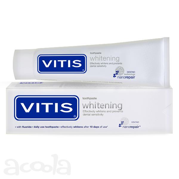 Отбеливающая зубная паста VITIS Whitening