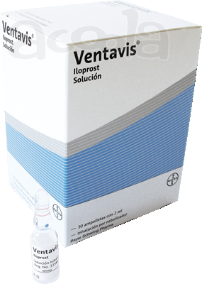 Илопрост İloprost trometamol (VENTAVIS 10 MG 2 ML. 30 NEBUL)