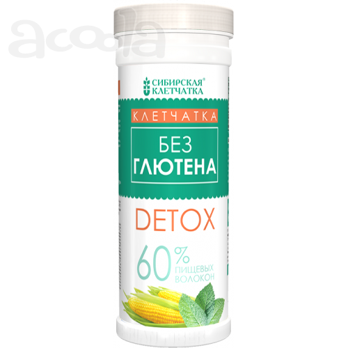 Клетчатка кукурузная без глютена с семенами чиа и мятой Detox - 200 г