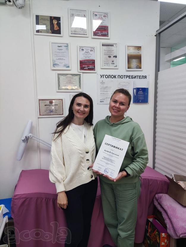 Обучение наращиванию ресниц с гос. дипломом